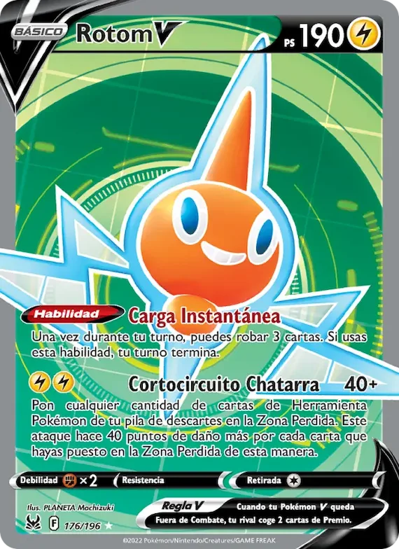 Rotom V 176 – Origen Perdido