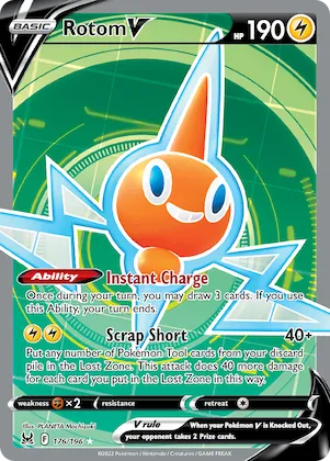Rotom V #176 – Lost Origin