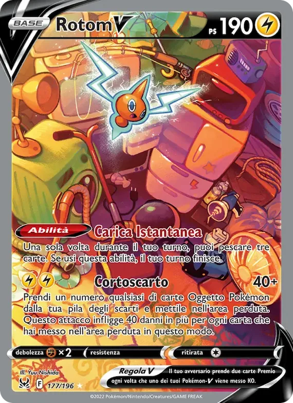 Rotom V 177 – Origine Perduta