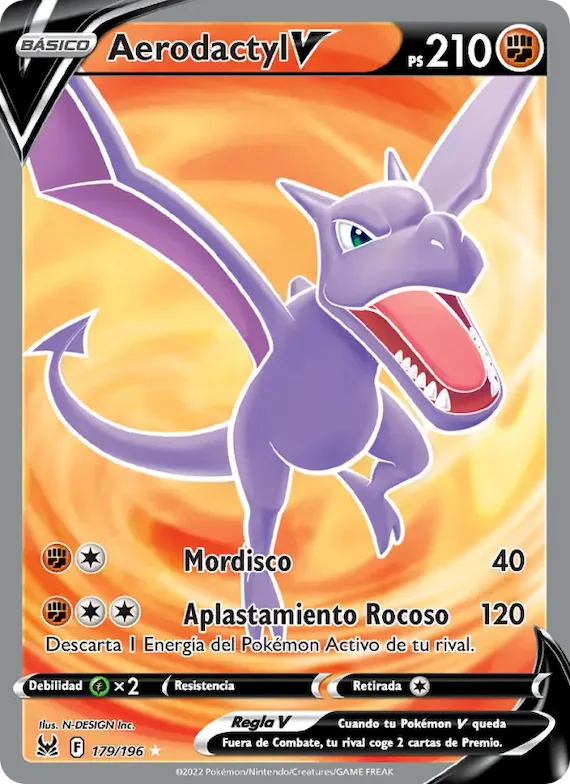 Aerodactyl V 179 – Origen Perdido