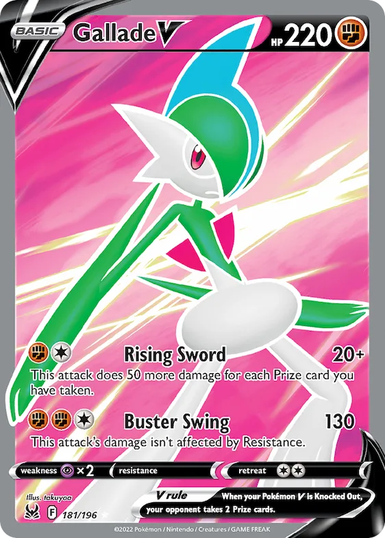 Gallade V #181 – Lost Origin