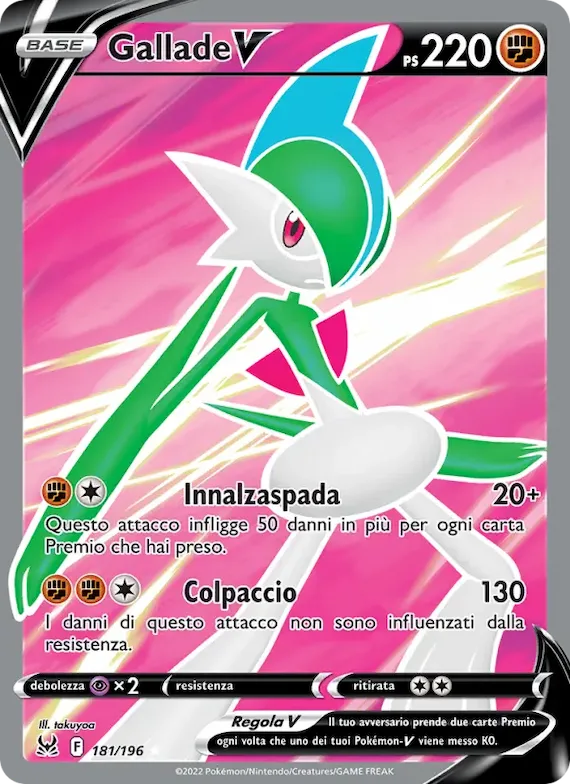Gallade V 181 – Origine Perduta
