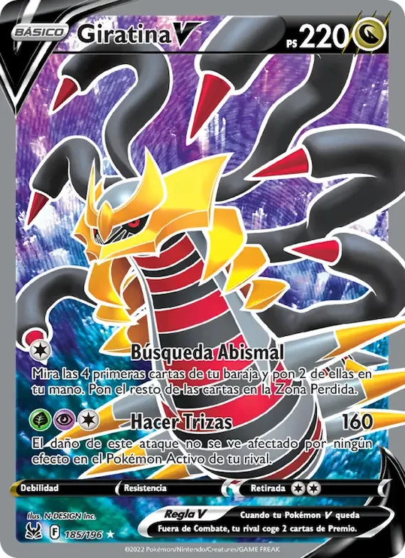 Giratina V 185 – Origen Perdido