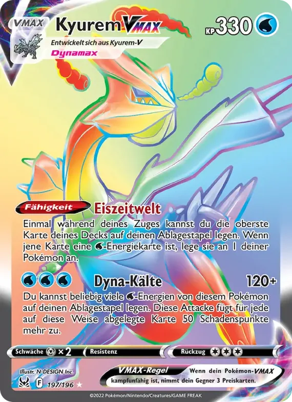 Kyurem VMAX 197 – Verlorener Ursprung