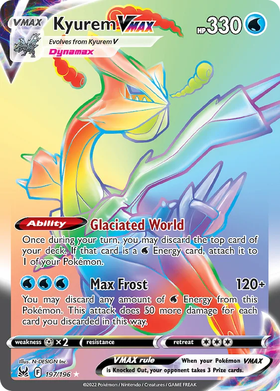 Kyurem VMAX #197 – Lost Origin