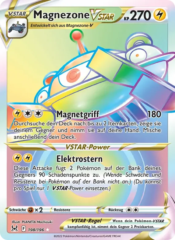 Magnezone VSTAR 198 – Verlorener Ursprung