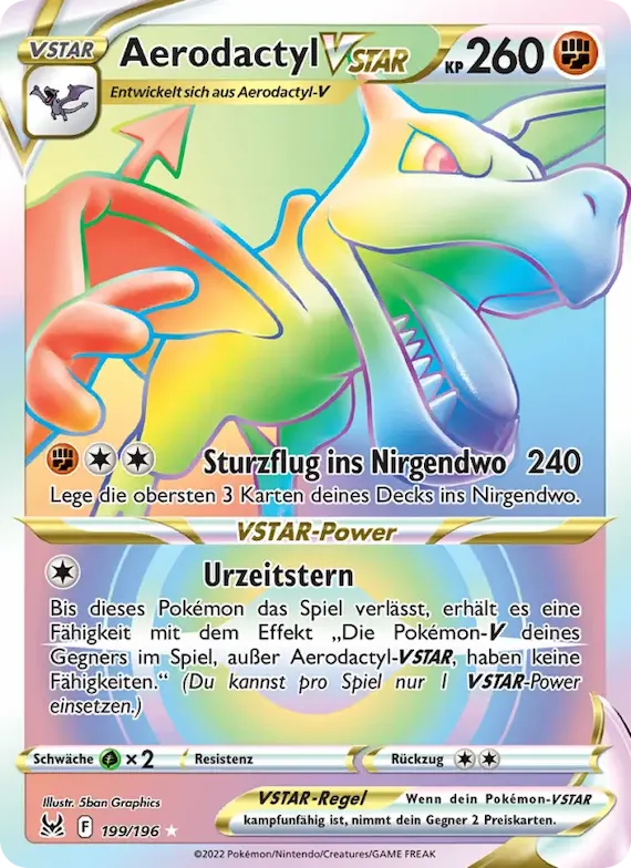 Aerodactyl VSTAR 199 – Verlorener Ursprung