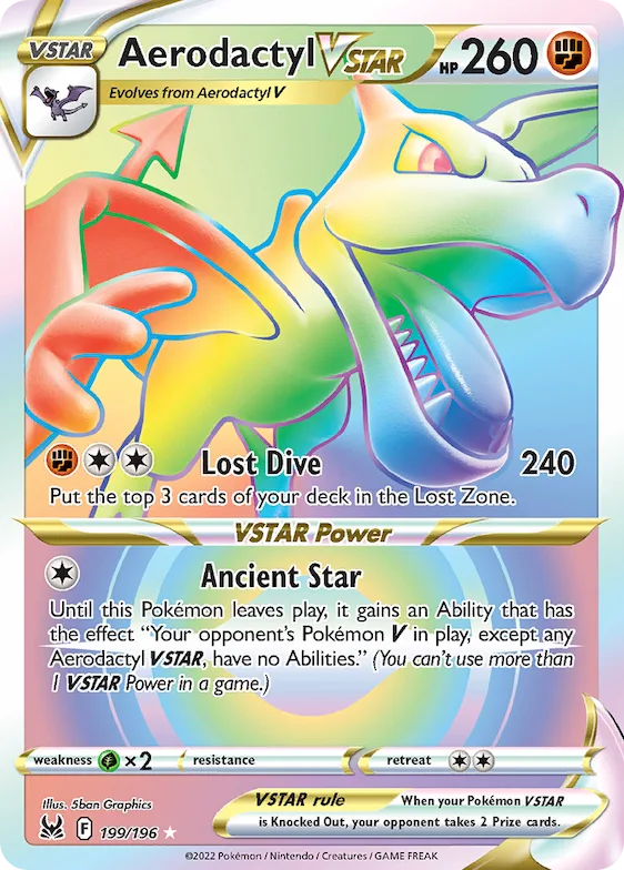 Aerodactyl VSTAR #199 – Lost Origin