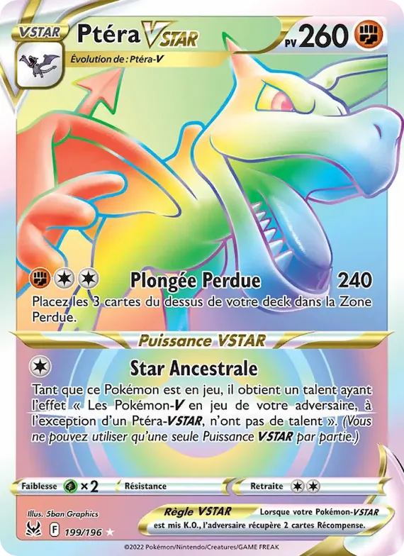 Ptéra VSTAR 199 – Origine Perdue