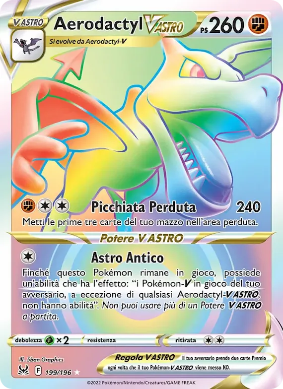 Aerodactyl V ASTRO 199 – Origine Perduta