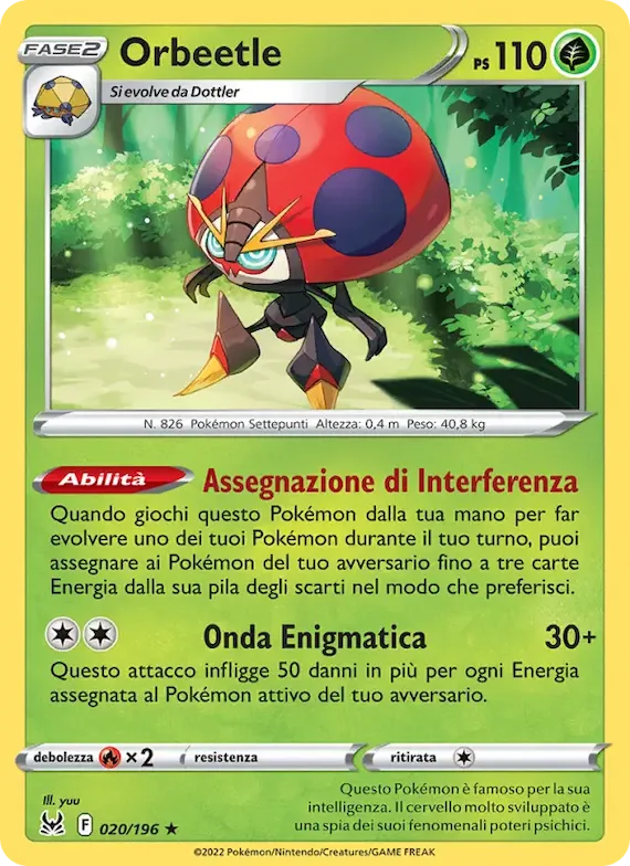 Orbeetle 20 – Origine Perduta
