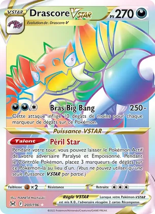 Drascore VSTAR n° 200 – Origine Perdue