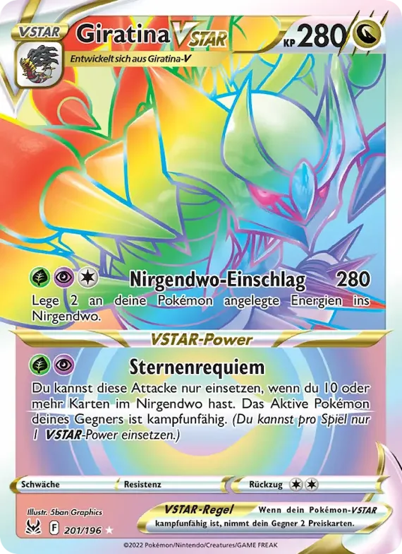 Giratina VSTAR 201 – Verlorener Ursprung