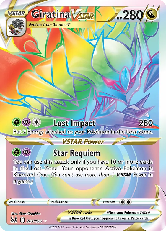 Giratina VSTAR #201 – Lost Origin