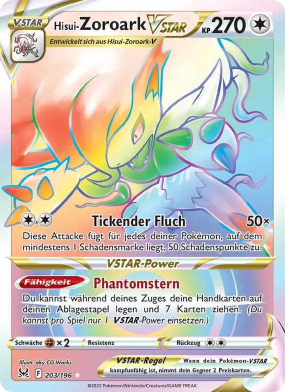 Hisui-Zoroark VSTAR 203 – Verlorener Ursprung