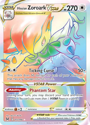 Zoroark de Hisui V-ASTRO 203 – Origem Perdida