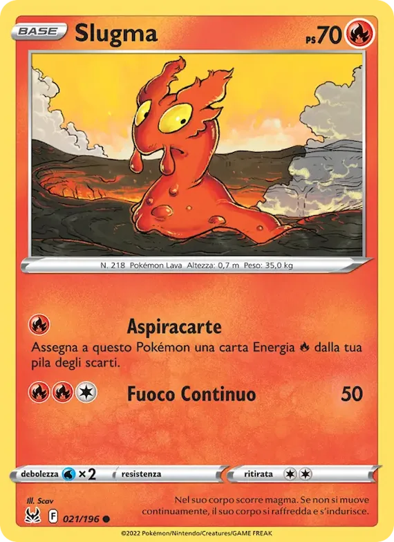 Slugma 21 – Origine Perduta