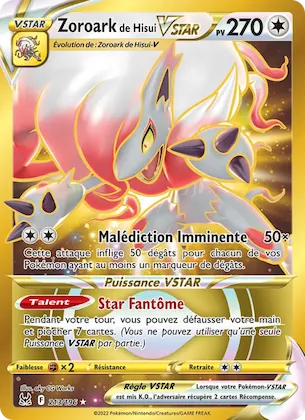 Zoroark de Hisui VSTAR 213 – Origine Perdue