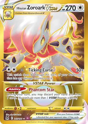 Zoroark de Hisui V-ASTRO 213 – Origem Perdida
