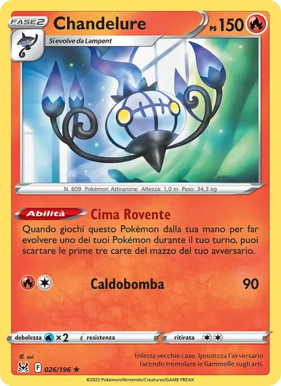 Chandelure 26 – Origine Perduta