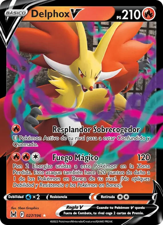 Delphox V 27 – Origen Perdido
