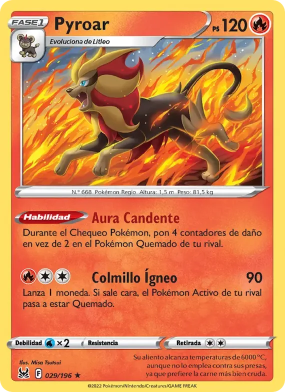 Pyroar 29 – Origen Perdido