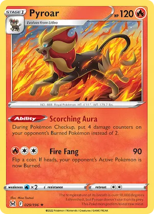 Pyroar #29 – Lost Origin