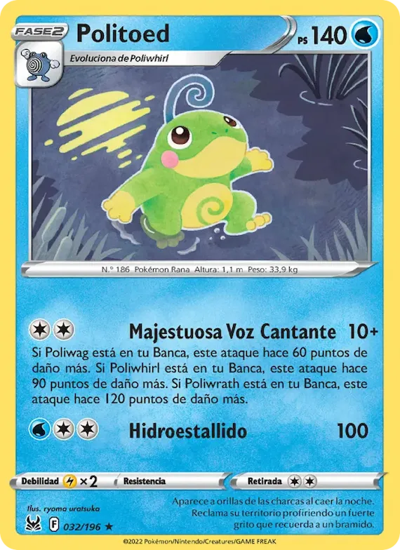 Politoed 32 – Origen Perdido