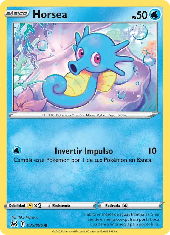 Horsea 35 – Origen Perdido