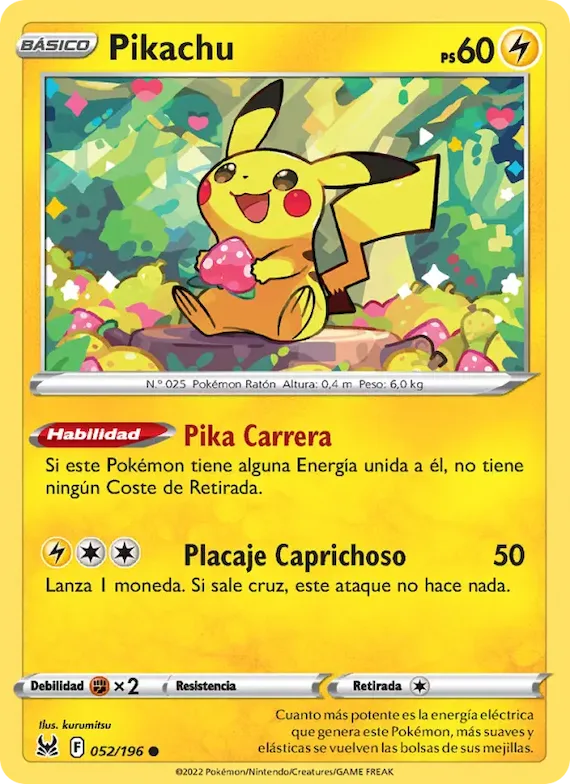 Pikachu 52 – Origen Perdido