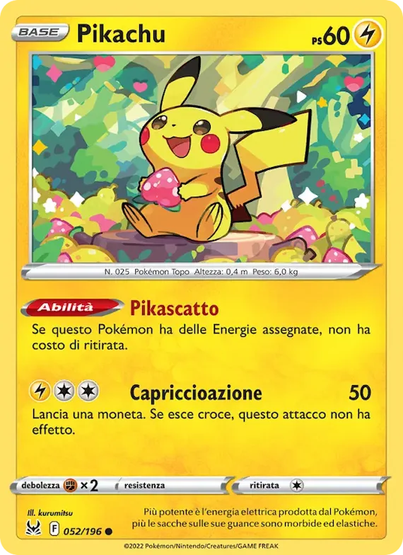 Pikachu 52 – Origine Perduta