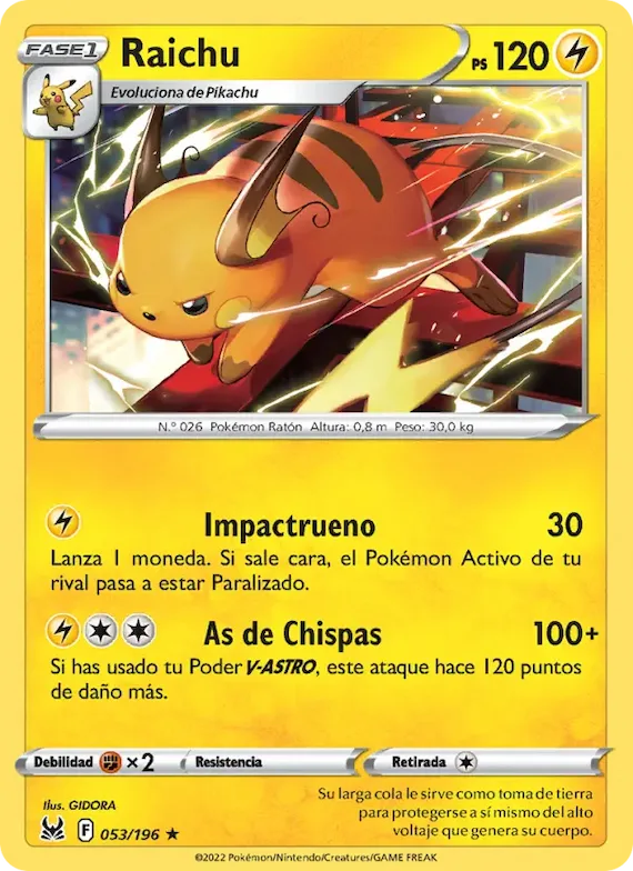 Raichu 53 – Origen Perdido
