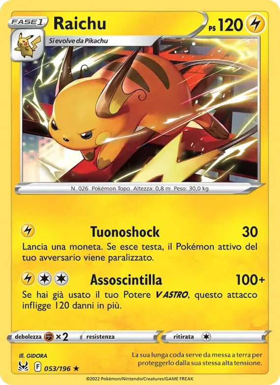 Raichu 53 – Origine Perduta
