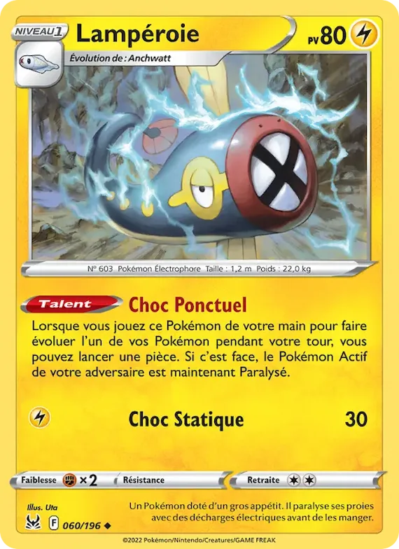 Lampéroie 60 – Origine Perdue