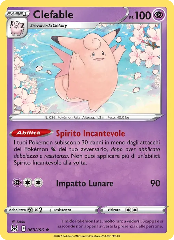 Clefable 63 – Origine Perduta