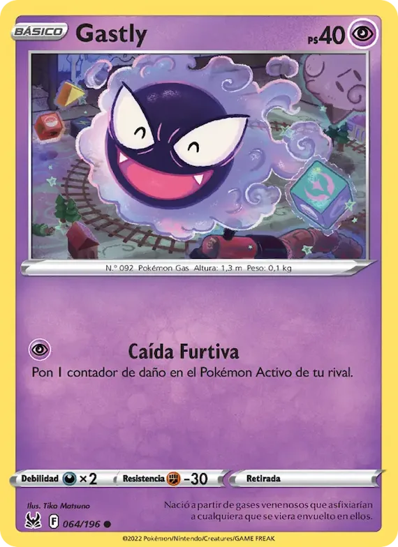 Gastly 64 – Origen Perdido
