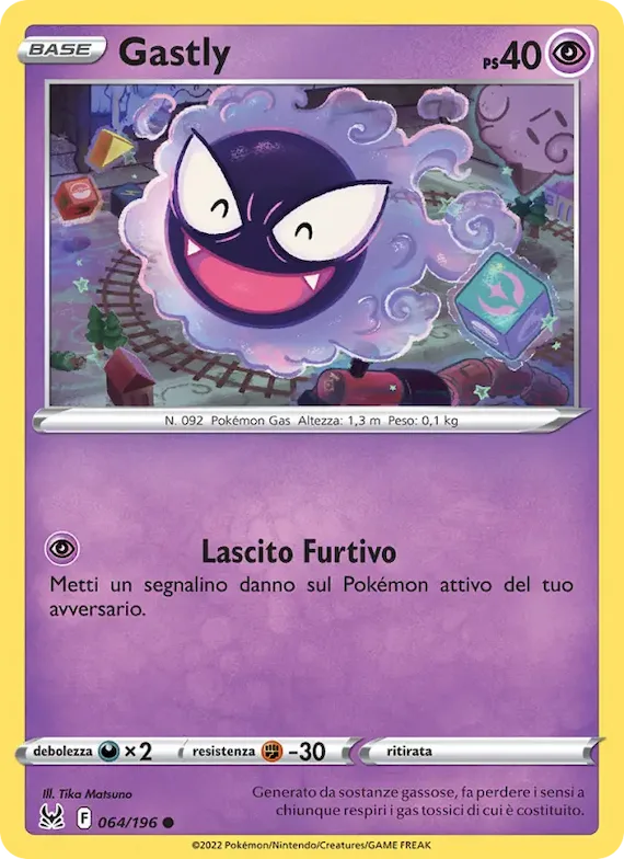 Gastly 64 – Origine Perduta