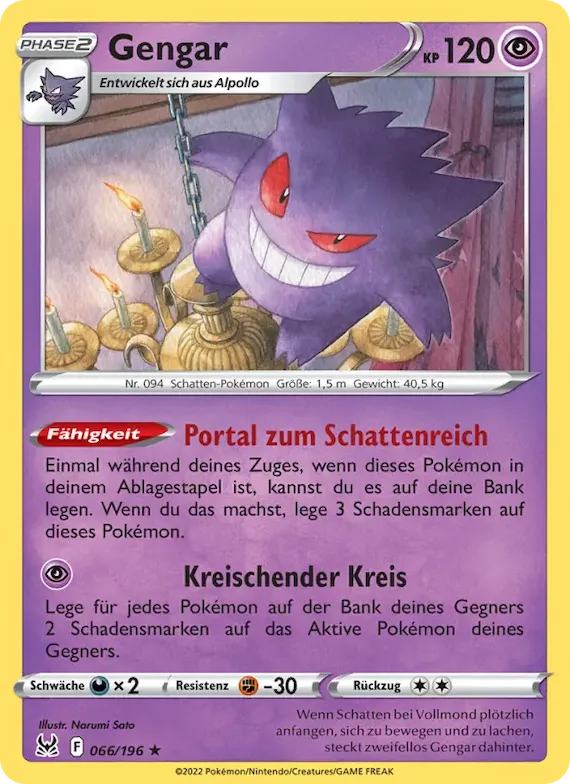 Gengar 66 – Verlorener Ursprung