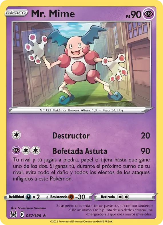 Mr. Mime 67 – Origen Perdido