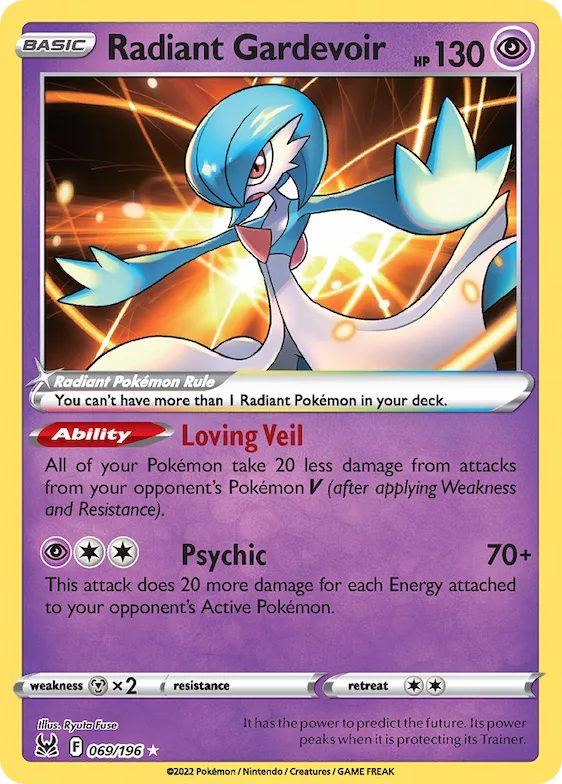 Radiant Gardevoir #69 – Lost Origin