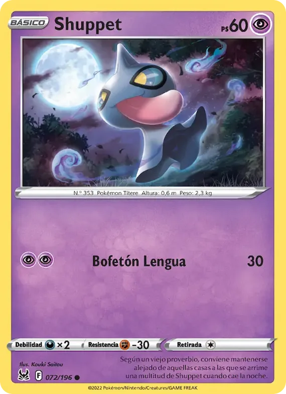 Shuppet 72 – Origen Perdido