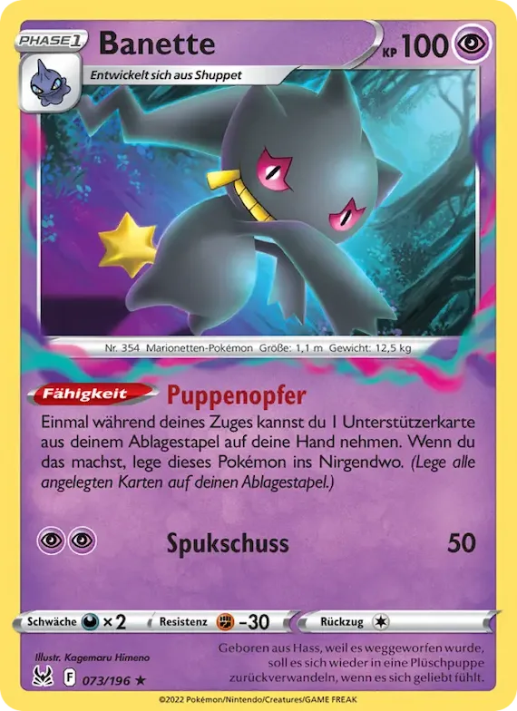 Banette 73 – Verlorener Ursprung