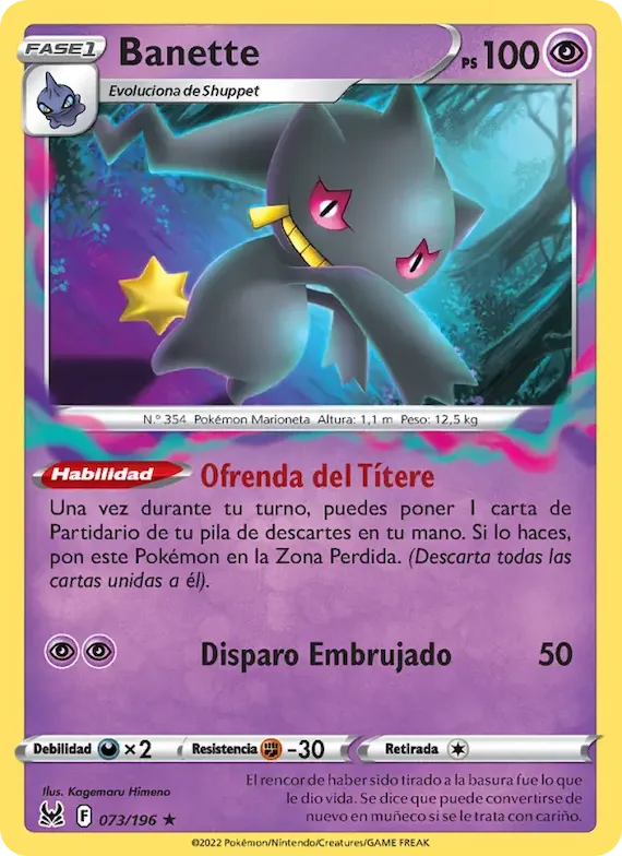 Banette 73 – Origen Perdido