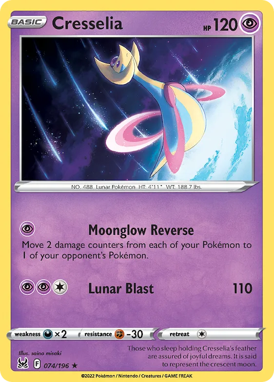 Cresselia 74 – Origem Perdida
