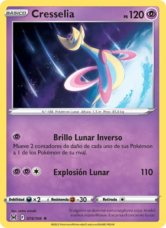 Cresselia 74 – Origen Perdido