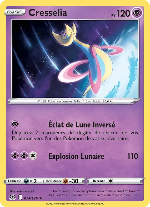 Cresselia 74 – Origine Perdue