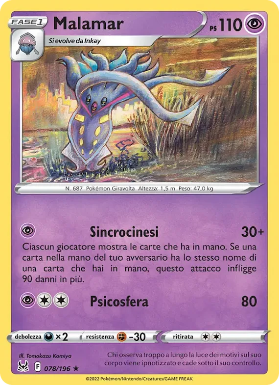 Malamar 78 – Origine Perduta
