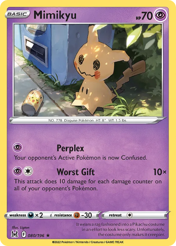 Mimikyu 80 – Origem Perdida