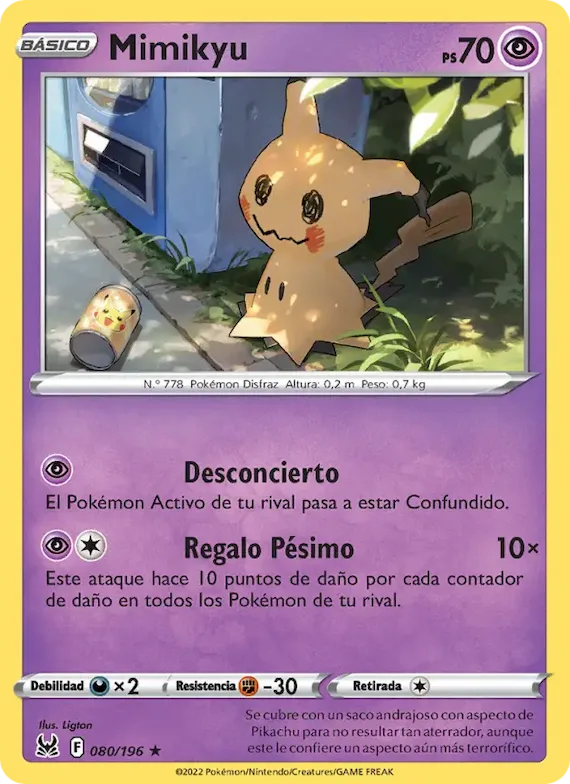 Mimikyu 80 – Origen Perdido