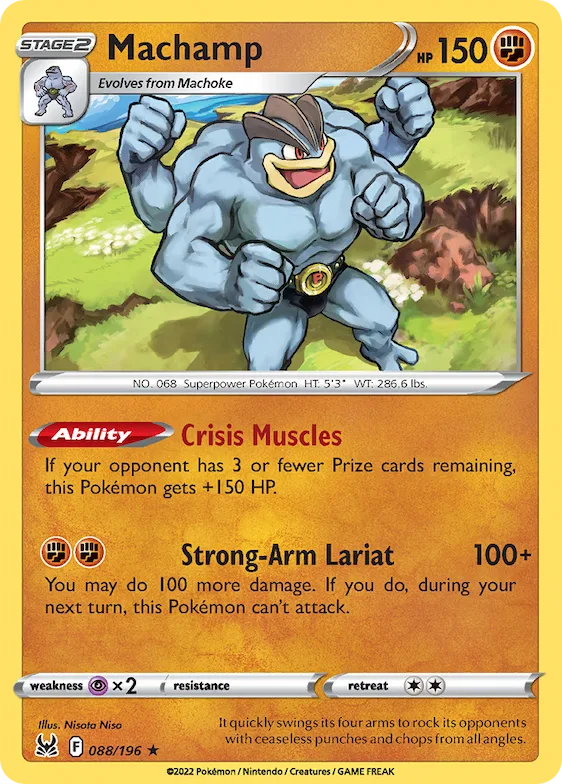 Machamp #88 – Lost Origin